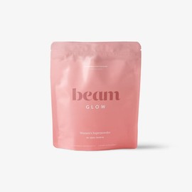 Beam Glow, Women's Daily Superpowder for Hormone-Balance Support  - Vegan, Caffeine Free - 15 Pack:_Strawberry Kiwi