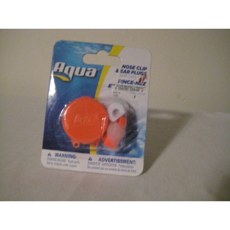 Aqua Sport Nose Clip & Ear Plugs Set