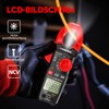 FNNEMGE Digital Current Clamp Multimeter DC/AC 0-600A Real RMS 6000