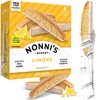 Nonni's Limone Biscotti Italian Cookies - Lemon Cookies - Biscotti