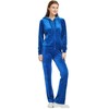 Woolicity Womens Sweatsuits Set Velour Tracksuit 2 Piece Outfits Set