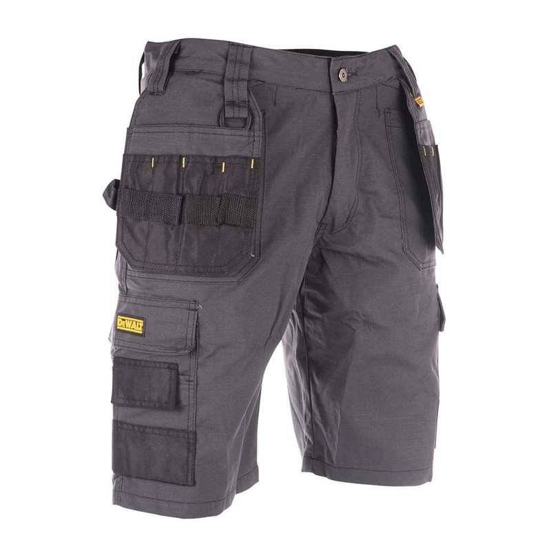 Cheverley Lightweight Grey Polycotton Shorts Waist 38in