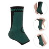 Healeved 1pc Sports Ankle Support Sleeve Breathable Knitted Compression Brace