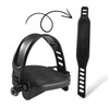 BESPORTBLE Bike Pedal Straps for Exercise 2 Pairs Pp Material