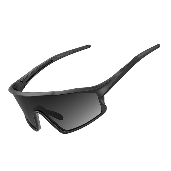 Dommot Men's Sports Sunglasses, Polarized Sunglasses, UV 400 UV Protection,