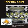 us- 2x 7x6"5x7 LED Headlights Fit Ford E-150 Econoline Club