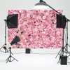 LYWYGG 8 x 6 ft 3D Flower Wall Background Flowers