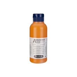 Schmincke - Akademie Acrylic Colour, Cadmium Orange Clay 250 ml, 23227027, Fine Artist Acrylic Paint, Brilliant, Highly Lightfast and Cadmium-Free, for Acrylic Painting, Mixed Media