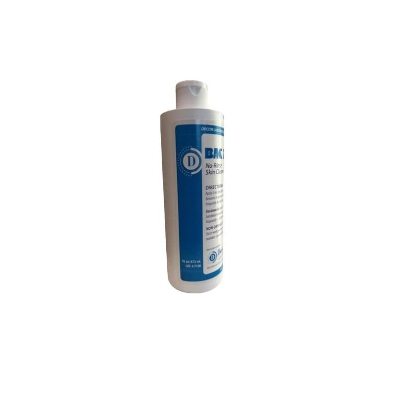 Decon Labs 7106 Bacdown Gel No-Rinse Skin Cleaner, 16 oz.