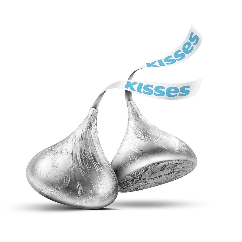 Milk Chocolate Candy In Silver Foil approx 50 Pieces 8