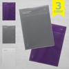 Laconic LWM07-220PU Notebook, Starts March 2026, B6, Weekly Pocket, Purple