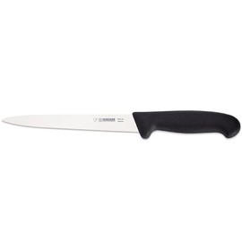 Giesser seit 1776 - Made in Germany - Filiermesser schwarz, Basic Black, Klinge 18 cm, rutschfest, Filetiermesser spülmaschinenfest, rostfrei