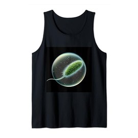 Ask Me About Euglena Single Cell Tank Top