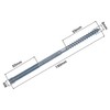SKIR'CO Pack of 10 Hanger Bolts M8 x 160 mm