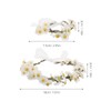 COLLBATH 1 Set Daisy Flower Crown Wristband: Floral Hair Accessories