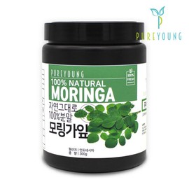 Pure Young Moringa Powder 300g Powdered Moringa Collection / 퓨어영 모링가 분말 300g 가루 모링가모음