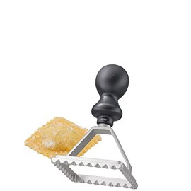 GEFU Ravioli Cutter Liguri Square Non-Stick Cutter for Pasta, Pastries, Mouth Pockets, Ergonomic, Easy to Clean, for Puff Pastry and Biscuits