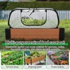 Garden Covers for Raised Beds, Pop up Garden Rows Plants