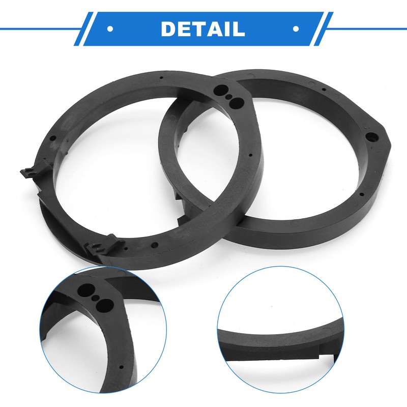 VekAuto 2 Pcs Speaker Spacer Ring Tweeter Speaker Spacer Adator