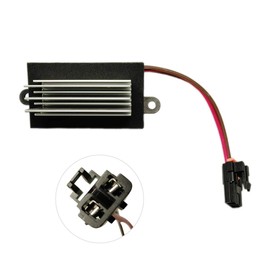 Heater Blower Motor Fan Resistor Control Module Exchange Repl.#93803637, 88986529 for 2005 Hummer H2 Base Crew Cab Pickup 4-Door 6.0L by BLUE ELF