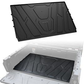 POKIAUTO TPE Bed Mat Liner for CFMOTO UForce 1000, UTV Rear Cargo Bed Liner Cargo Mat All Weather Protection Rubber Slush Liner for CFMOTO UFORCE 1000 2019-2024/1000 XL 2022-2024 Accessories