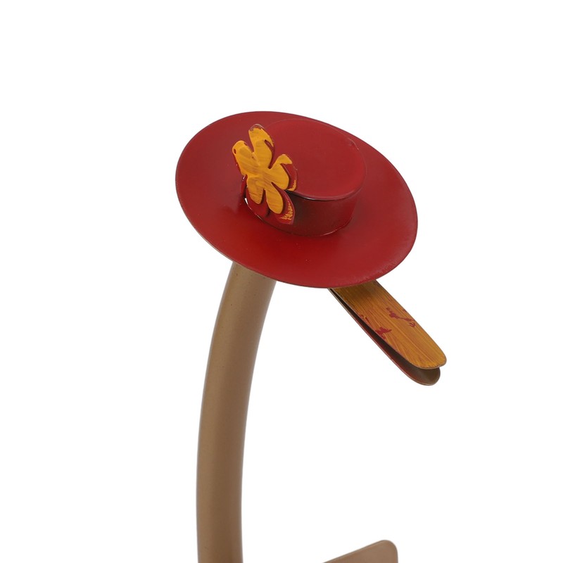 Couple Duck Shovels Ornaments Iron Art Exquisite Hand Painted Fun
