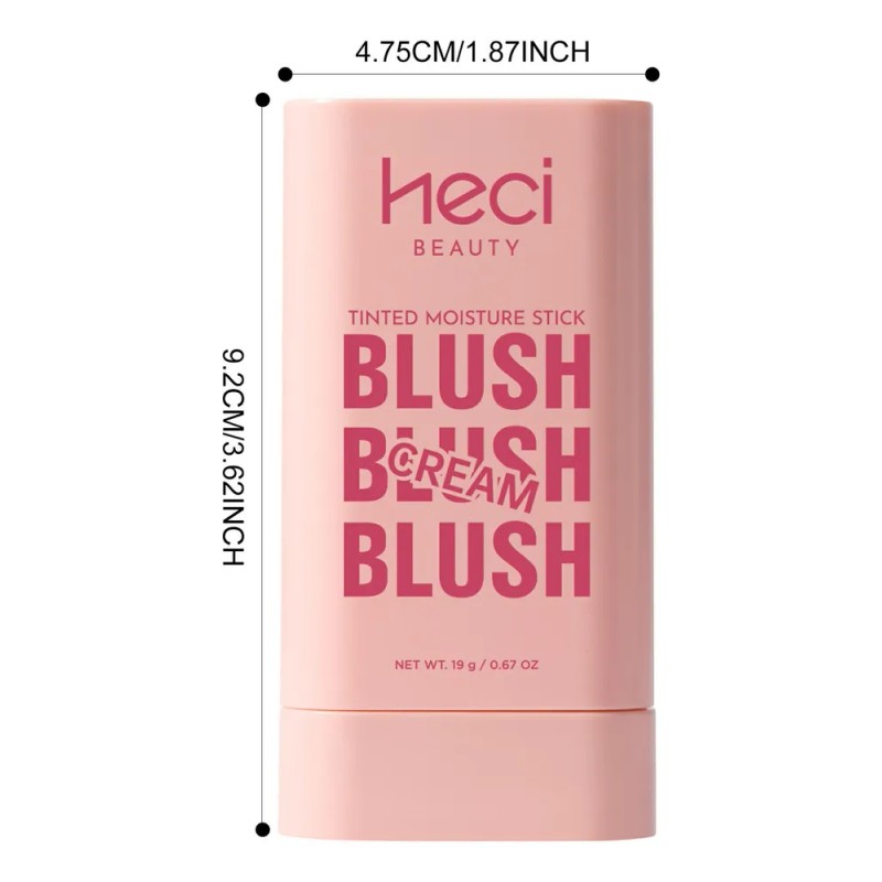 Rubor En Barra Tacto Suave Maquillaje Multiusos Intenso Pink Bubble