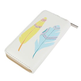 DonDon Women's Purse with Zip Purse Ladies Children Girls Pattern Cat Dog, Pattern 06, coin purse