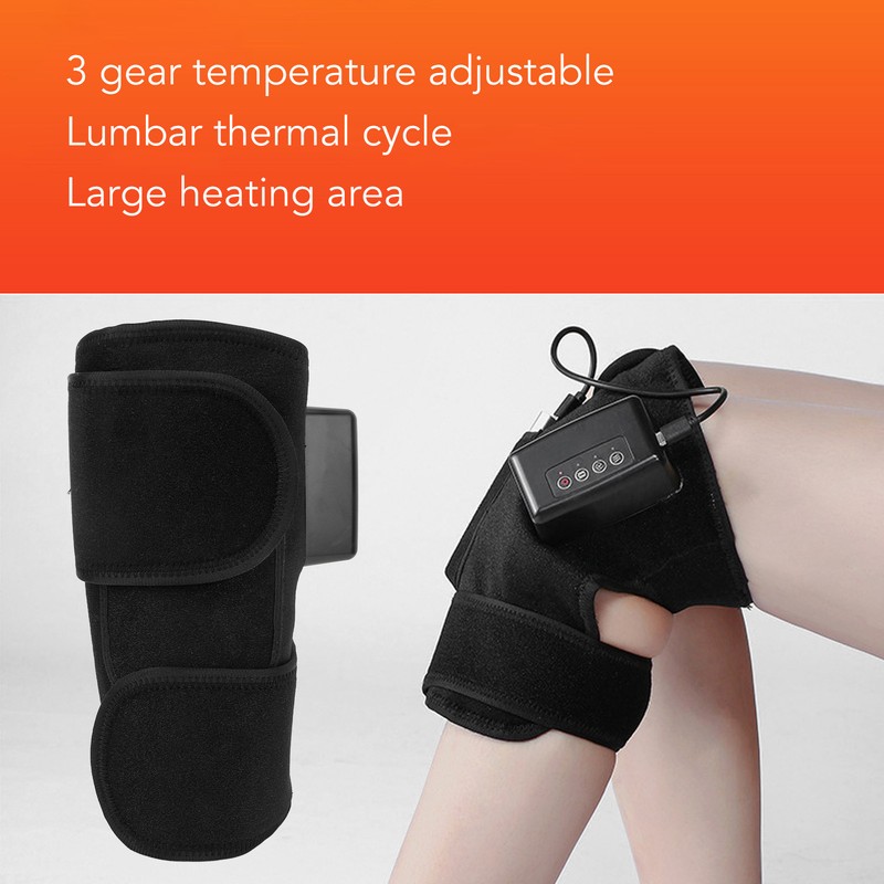 Heated Knee Brace 3 Massage Modes 3 Temperature Adjustable Easy