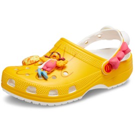 Crocs Unisex Adult McDonald's x Classic Clog, Yellow, 7 Women/5 Men