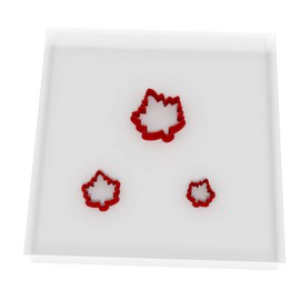 Mini/Tiny Maple Leaf Set of 3 Value Fondant Cutter 1.5CM + 2CM + 3CM 2