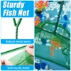 AQUANEAT 8 Inch Aquarium Fish Net, Wastes Skimming Cleaning Tool