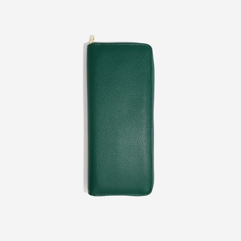 Stackers Forest Green Jewellery Roll