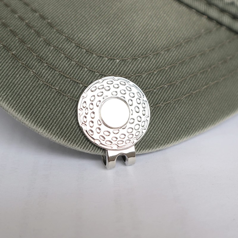 Eshan Clips magnéticos para sombrero de golf, 10 soportes para