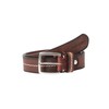 Men's Genuine Leather Belt Used Look Vintage, brown
