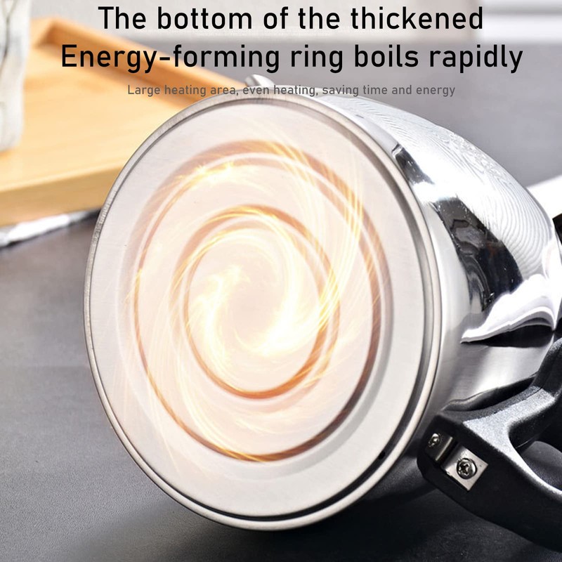 Teapot - Stainless Steel Stove Teapot Tea Coffee Pot Kettle