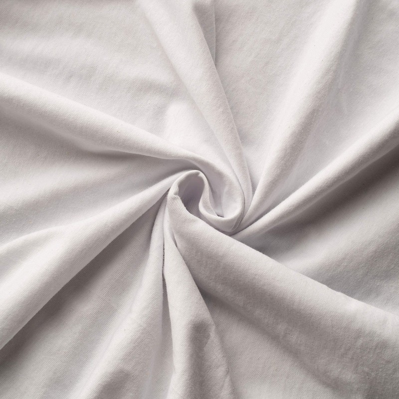 VelvetHome Fitted Sheet, 160 x 200 cm, 100% Combed Cotton,