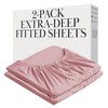 Southshore Fine Living, Inc. Twin Fitted Sheets 2-Pack, 21" Deep