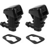 Unifizz 2 pcs Windshield Wiper Jet Nozzle for Dodge Nitro