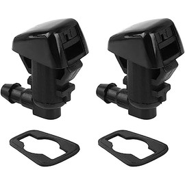 Unifizz 2 pcs Windshield Wiper Jet Nozzle for Dodge Nitro 2011-2007 55157319AA