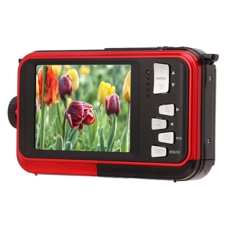 Full HD 2.7K 48MP 10ft Waterproof Underwater Digital Camera 16X