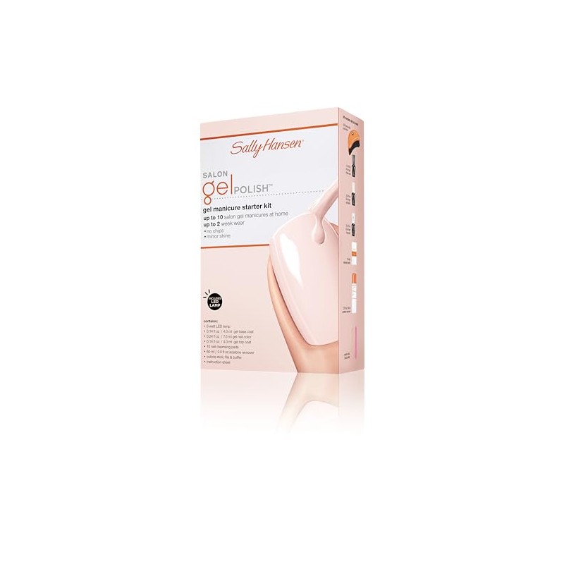 Sally Hansen Salon Gel Polish Nail Lacquer, Shell We Dance,