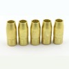 WeldingCity 2-pk Heavy Duty Gas Nozzle 199614 (Brass, 5/8" Bore)