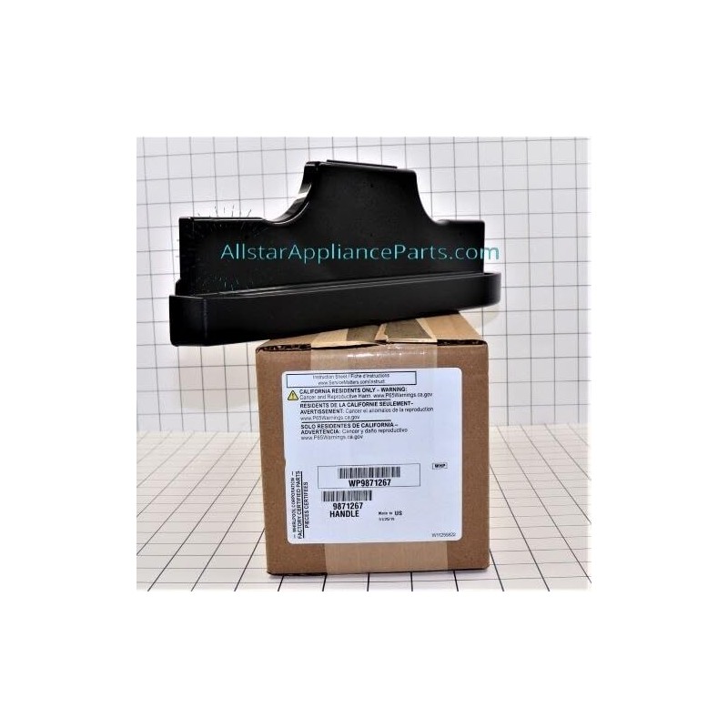 Allstar Appliance Parts WP9871267 Trash Compactor Handle
