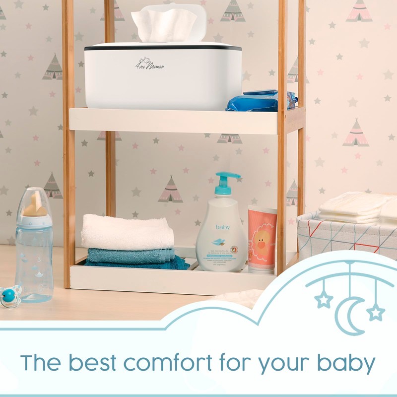 Avec Maman Baby Wipe Warmer Dispenser S1 - Adjustable Digital