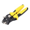 Ratcheting Wire Crimper Self Adjusting E Tube Manual Multifunction Crimping