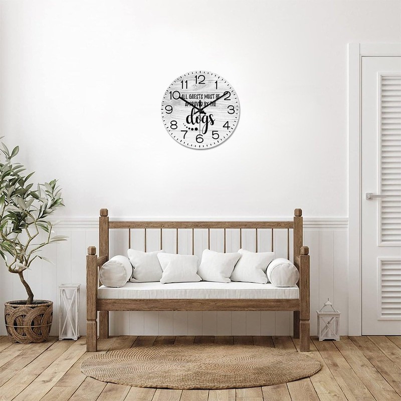 Mighun All Guests Must Be Approved by The Dogs Wall