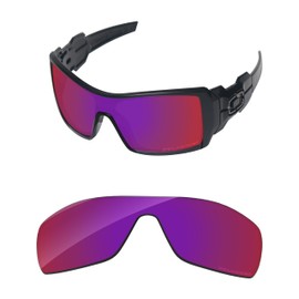 PapaViva Replacement Lenses for Oakley Oil Rig Midnight Sun - Polarized
