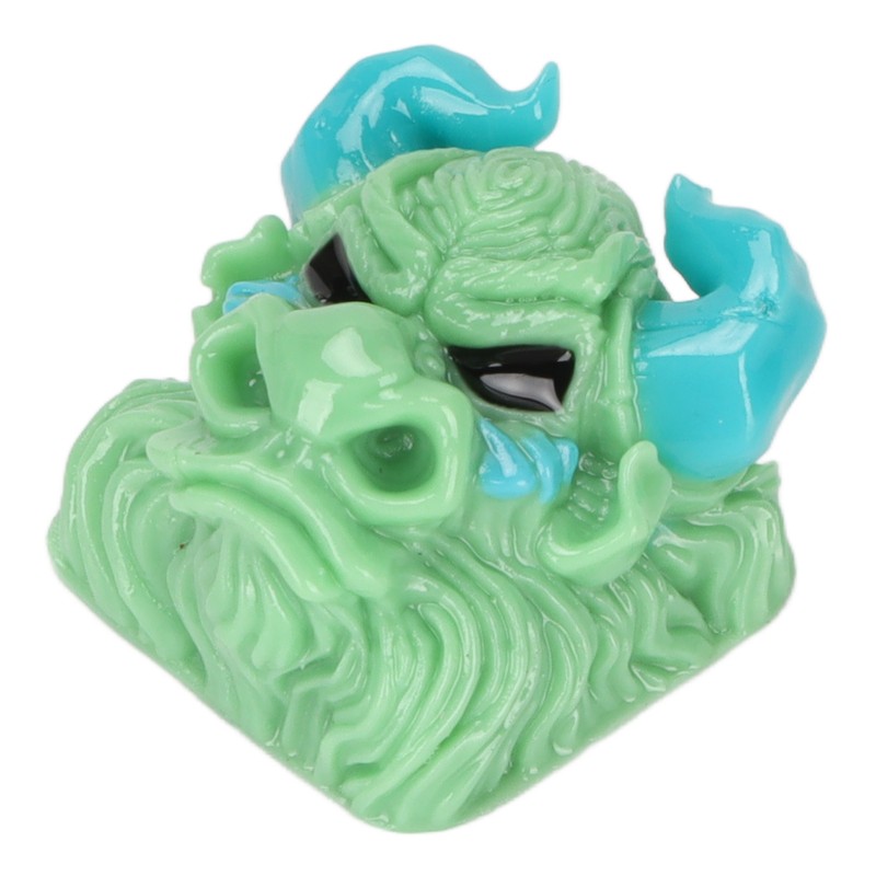 Custom Keycaps Hand Carved Cow Pattern OEM R4 Gaming Resin
