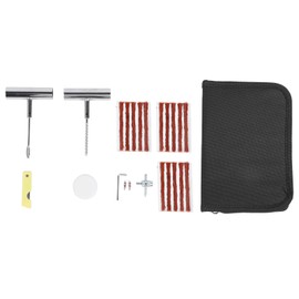 24Pcs Tire Repair Kit Heavy Duty Tire Plug Kit Universal Tire Repair Tool for Car Motorcycle Truck ATV Tractor RV SUV Trailer